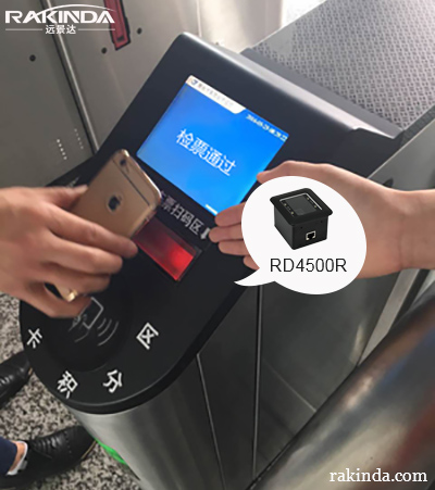 RD4500R QR Code Scanner in Metro Application