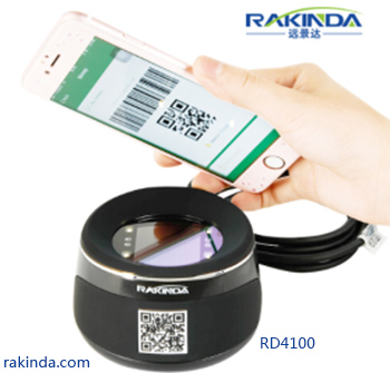 RD4100 desktop barcode scanner