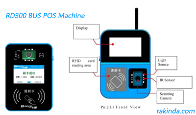 RD300 bus pos machine