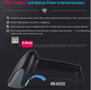 Rakinda 2D Wireless Scanner RK400S Popular Applications