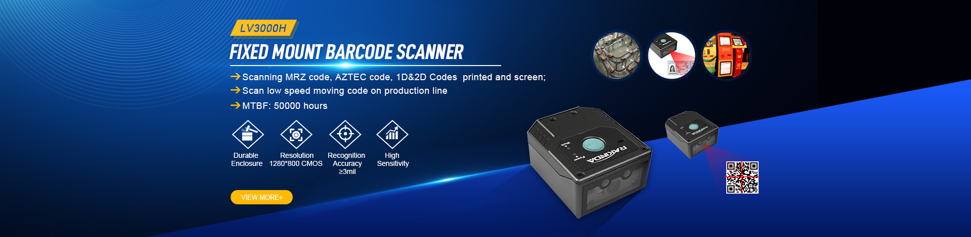 Fixed Mount Barcode Scanner