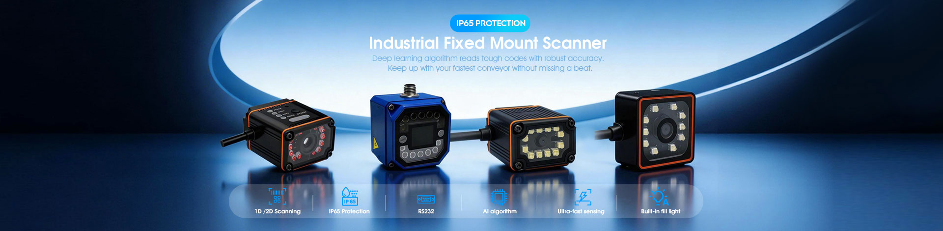 Industrial Fixed Mount Scanner