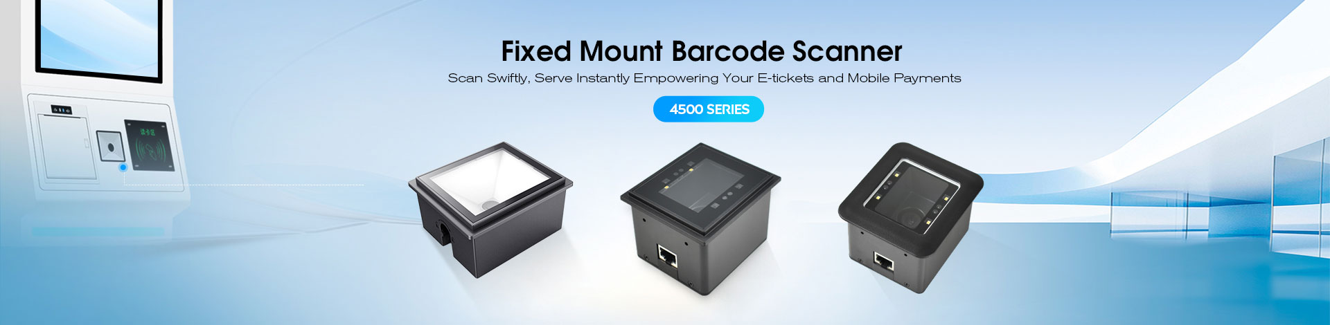 Fixed Mount Barcode Scanner